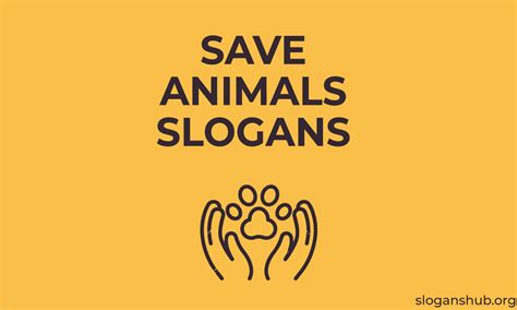 190 Best Save Animals Slogans & Save Animals Sayings.